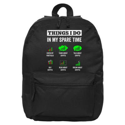Things I Do In My Spare Time Trading Funny Crypto Investing 16 in Basic Backpack