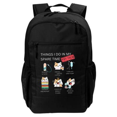 Thing I Do In My Spare Time Vet Tech Veterinary Technician Backpack
