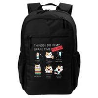 Thing I Do In My Spare Time Vet Tech Veterinary Technician Backpack