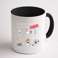 Thing I Do In My Spare Time Vet Tech Veterinary Technician Mug