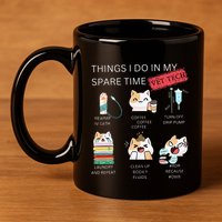 Thing I Do In My Spare Time Vet Tech Veterinary Technician 11oz C Handle Ceramic Mug