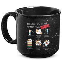 Thing I Do In My Spare Time Vet Tech Veterinary Technician 15oz Campfire Ceramic Mug