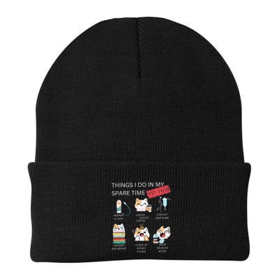 Thing I Do In My Spare Time Vet Tech Veterinary Technician Beanie