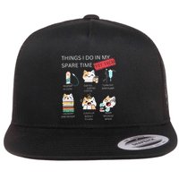 Thing I Do In My Spare Time Vet Tech Veterinary Technician Flatbill Hat