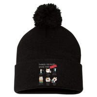 Thing I Do In My Spare Time Vet Tech Veterinary Technician Pom Pom 12in Knit Beanie