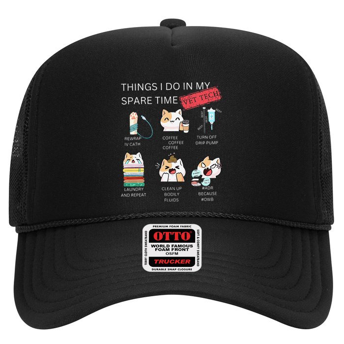 Thing I Do In My Spare Time Vet Tech Veterinary Technician Hat