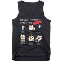 Thing I Do In My Spare Time Vet Tech Veterinary Technician Tank Top
