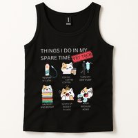 Thing I Do In My Spare Time Vet Tech Veterinary Technician Tank Top