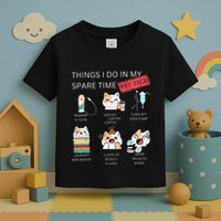 Thing I Do In My Spare Time Vet Tech Veterinary Technician Toddler T-Shirt