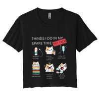Thing I Do In My Spare Time Vet Tech Veterinary Technician Crop Top