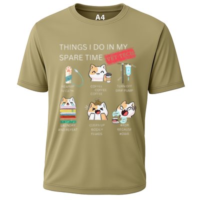 Thing I Do In My Spare Time Vet Tech Veterinary Technician Performance Shirt