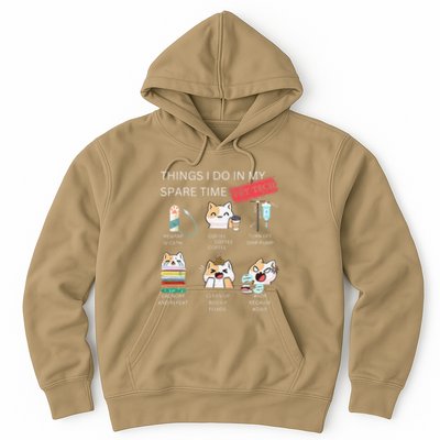 Thing I Do In My Spare Time Vet Tech Veterinary Technician Hoodie