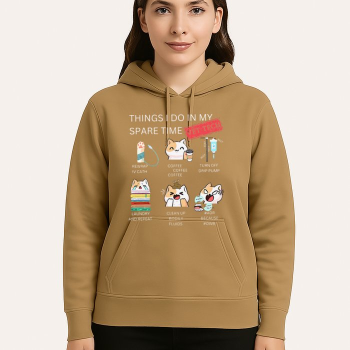 Thing I Do In My Spare Time Vet Tech Veterinary Technician Hoodie