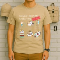 Thing I Do In My Spare Time Vet Tech Veterinary Technician T-Shirt