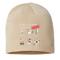 Thing I Do In My Spare Time Vet Tech Veterinary Technician Sustainable Beanie
