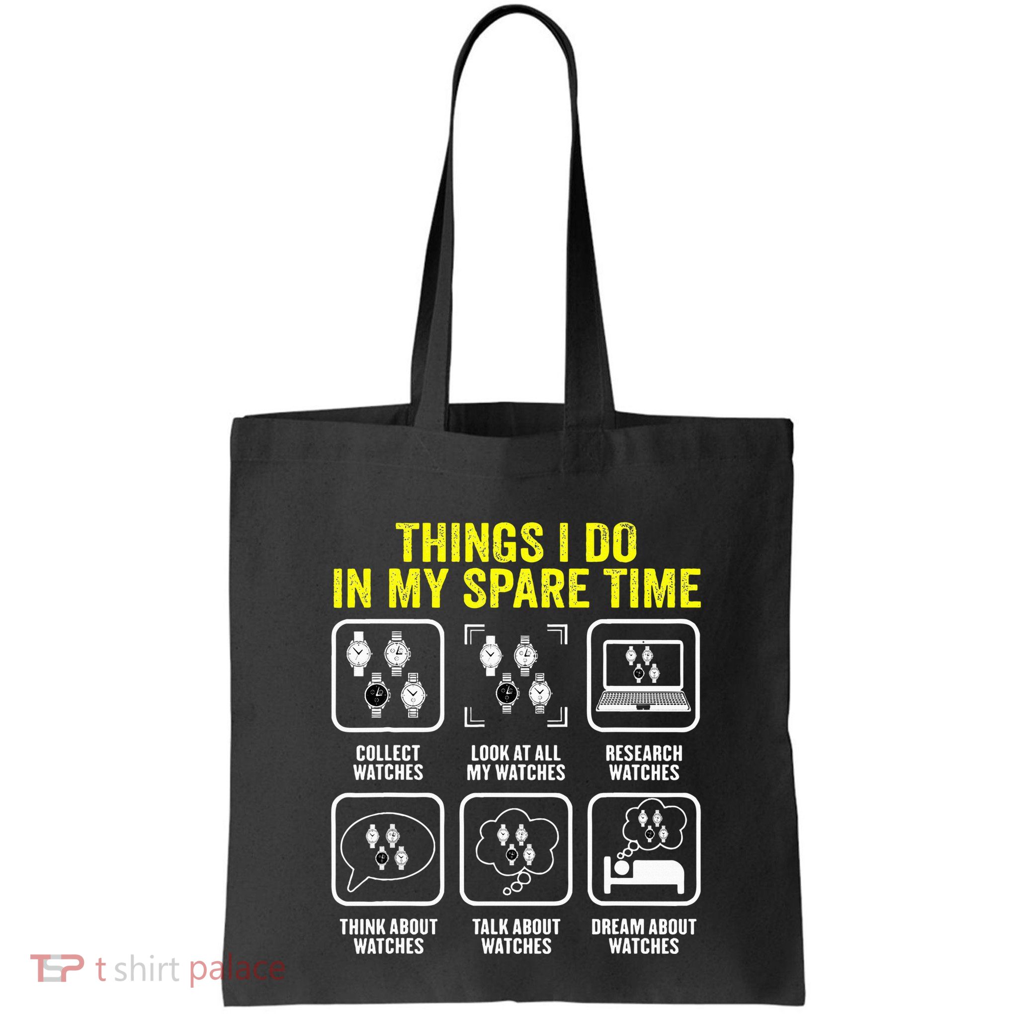 Things I Do In My Spare Time Horologist Watch Collector Bag