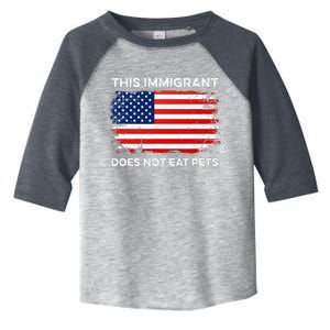 This Immigrant Does Not Eat Pets 2024 Toddler Fine Jersey T-Shirt