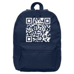 Trump Is Dancing Trump Is Your President Funny Qr Pocket 16 in Basic Backpack