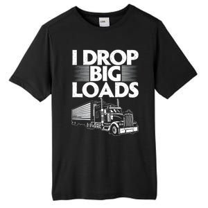 Truck I Drop Big Loads Tall Fusion ChromaSoft Performance T-Shirt