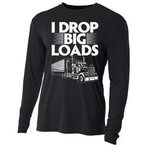 Truck I Drop Big Loads Cooling Performance Long Sleeve Crew