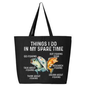 Things I Do In My Spare Time Fishing 25L Jumbo Tote