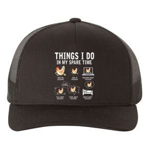 Things I Do In My Spare Time Yupoong Adult 5-Panel Trucker Hat