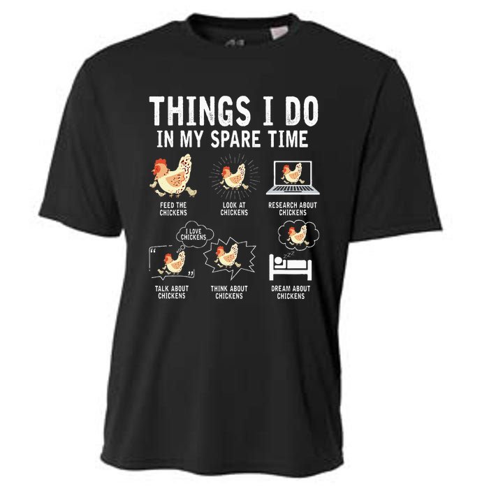 Things I Do In My Spare Time Cooling Performance Crew T-Shirt