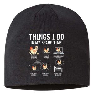 Things I Do In My Spare Time Sustainable Beanie