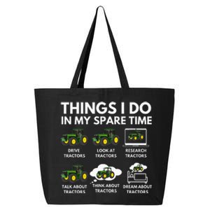 Things I Do In My Spare Time Farmer & Farming Gift 25L Jumbo Tote