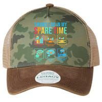 Things I Do In My Spare Time Statistics Data Science Legacy Tie Dye Trucker Hat