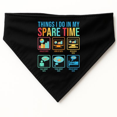 Things I Do In My Spare Time Statistics Data Science USA-Made Doggie Bandana