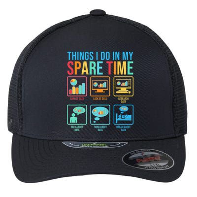 Things I Do In My Spare Time Statistics Data Science Flexfit Unipanel Trucker Cap