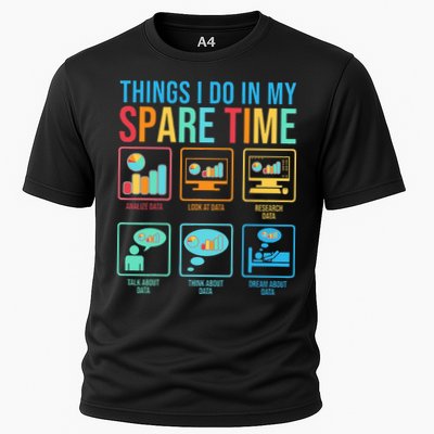 Things I Do In My Spare Time Statistics Data Science Performance Shirt