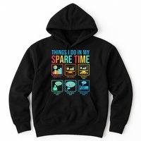 Things I Do In My Spare Time Statistics Data Science Hoodie