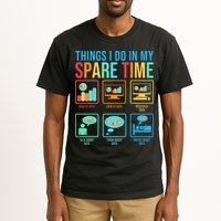 Things I Do In My Spare Time Statistics Data Science Tall T-Shirt