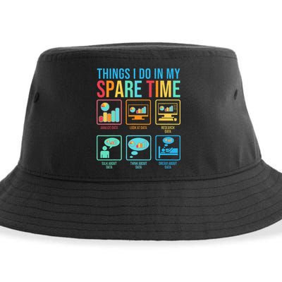 Things I Do In My Spare Time Statistics Data Science Sustainable Bucket Hat