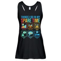 Things I Do In My Spare Time Statistics Data Science Ladies Essential Flowy Tank