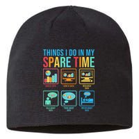 Things I Do In My Spare Time Statistics Data Science Sustainable Beanie