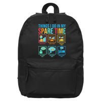 Things I Do In My Spare Time Statistics Data Science 16 in Basic Backpack