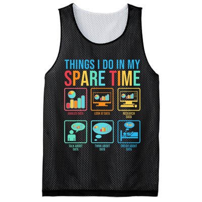 Things I Do In My Spare Time Statistics Data Science Mesh Reversible Basketball Jersey Tank