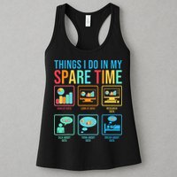 Things I Do In My Spare Time Statistics Data Science Womens Tank Top