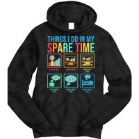 Things I Do In My Spare Time Statistics Data Science Tie Dye Hoodie