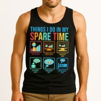 Things I Do In My Spare Time Statistics Data Science Tank Top