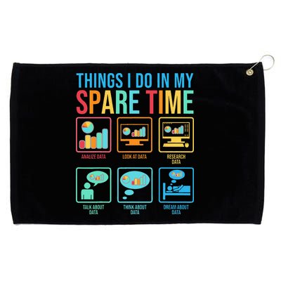 Things I Do In My Spare Time Statistics Data Science Grommeted Golf Towel