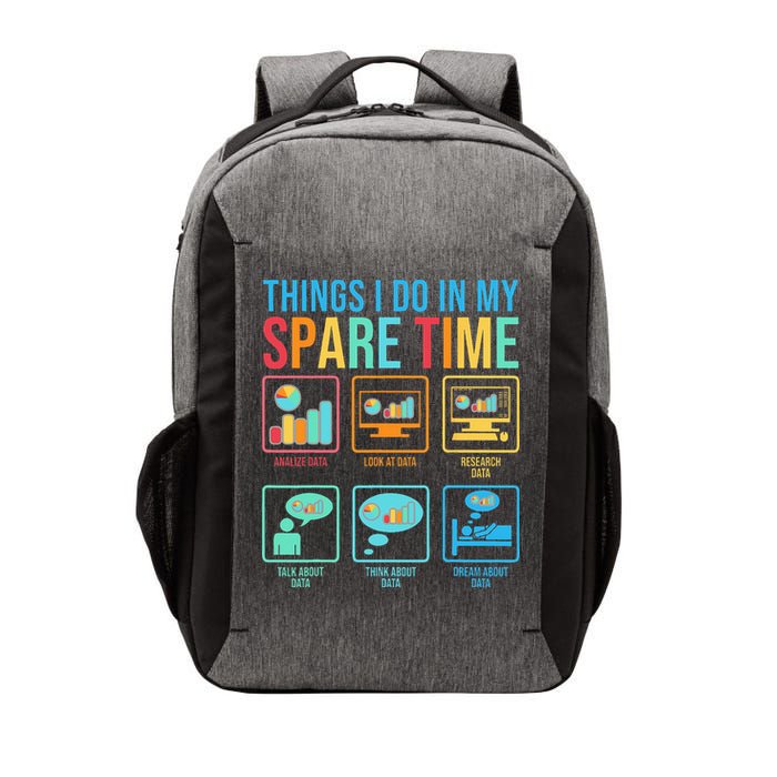 Things I Do In My Spare Time Statistics Data Science Vector Backpack