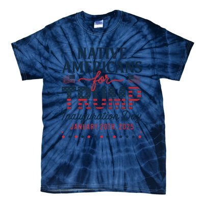 Trump Inauguration Day 2025 For Native Americans Tie-Dye T-Shirt