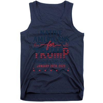 Trump Inauguration Day 2025 For Native Americans Tank Top