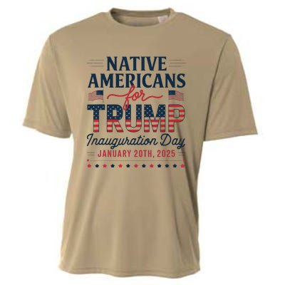 Trump Inauguration Day 2025 For Native Americans Cooling Performance Crew T-Shirt