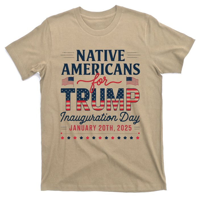 Trump Inauguration Day 2025 For Native Americans T-Shirt