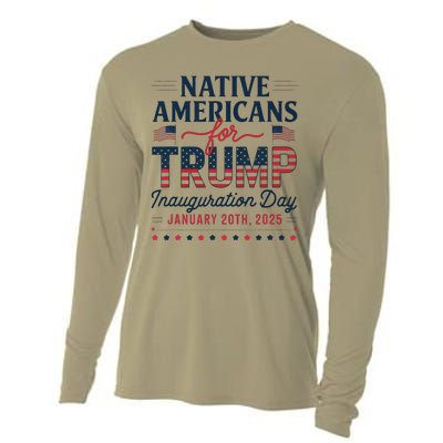 Trump Inauguration Day 2025 For Native Americans Cooling Performance Long Sleeve Crew